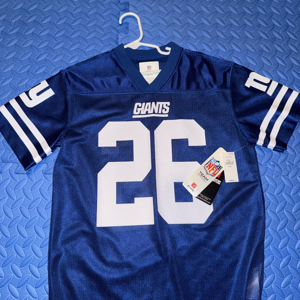 Saquon Barkley NY Giants Boys Jersey